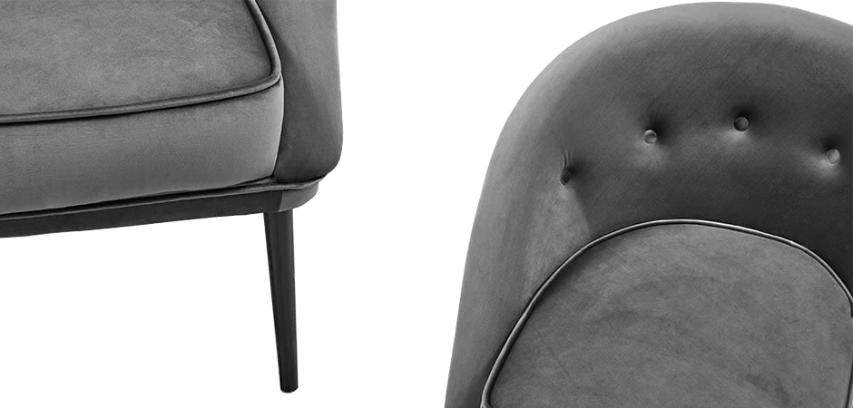 Кресло Gwyn Chair Gray Кресло Gwyn Chair Gray - Loft-Concept в Твери