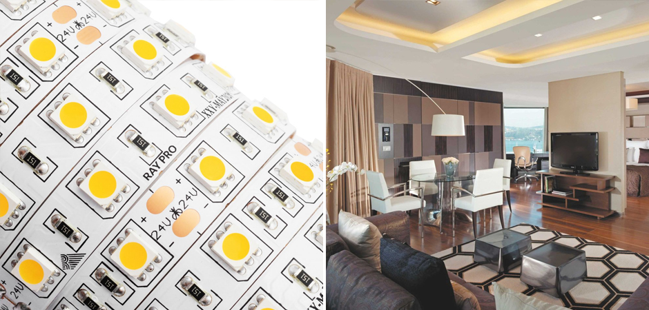 Светодиодная лента 14,4W/m 60LED/m 5050SMD 24V PRO теплый белый 5M Светодиодная лента 14,4W/m 60LED/m 5050SMD 24V PRO теплый белый 5M - Loft-Concept в Твери
