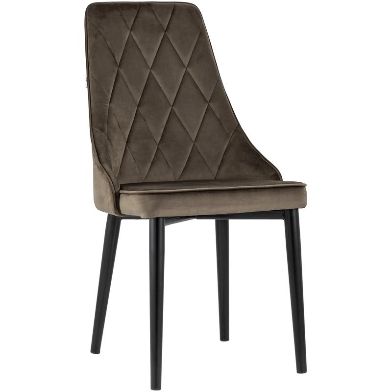 Стул Versailles Chair Коричневый Велюр Коричневый Черный Стул Versailles Chair Коричневый Велюр Коричневый Черный в Твери | Loft Concept