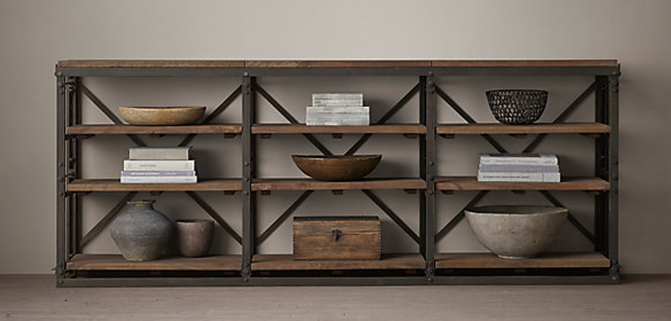 Стеллаж Restoration Hardware French Library Стеллаж Restoration Hardware French Library - Loft-Concept в Твери