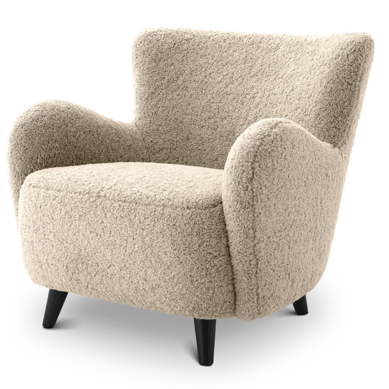 Кресло Eichholtz Chair Svante s Песочный Черный Кресло Eichholtz Chair Svante s Песочный Черный в Твери | Loft Concept