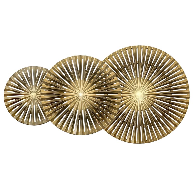 Арт-объект Apollo Brown and Gold Wall Plaque Disc gap 3 Золотой Коричневый Арт-объект Apollo Brown and Gold Wall Plaque Disc gap 3 Золотой Коричневый в Твери | Loft Concept