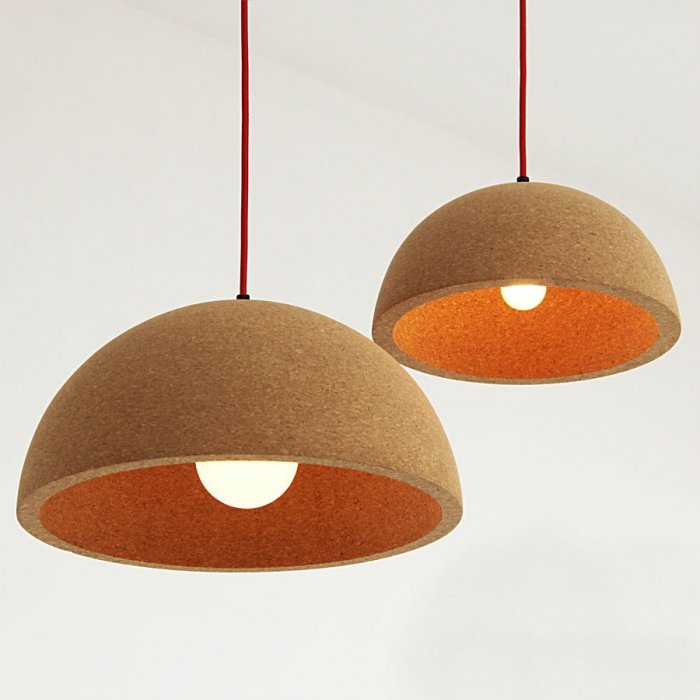 Подвесной светильник Cork Semisphere Пробка Подвесной светильник Cork Semisphere Пробка в Твери | Loft Concept