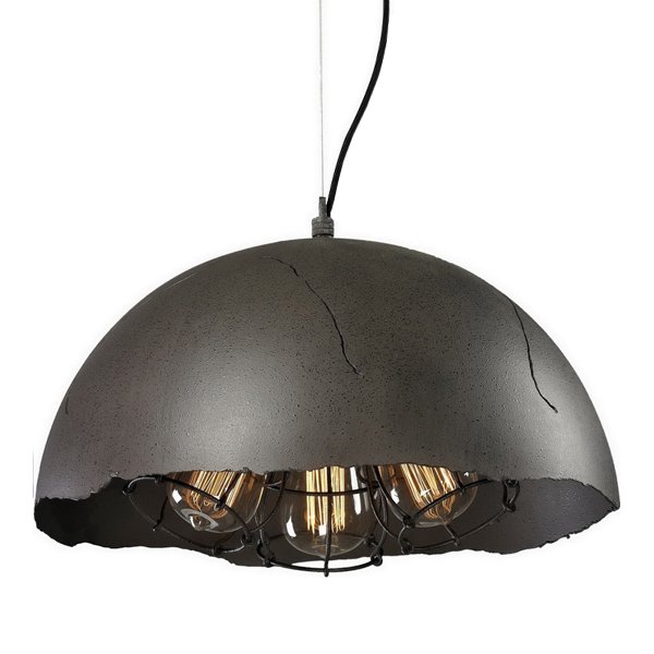 Подвесной светильник Uneven Edge Loft Pendant lamp 3 Графит Подвесной светильник Uneven Edge Loft Pendant lamp 3 Графит в Твери | Loft Concept