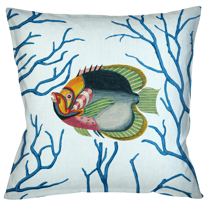 Декоративная подушка Seashell Still Life 6 Мульти Декоративная подушка Seashell Still Life 6 Мульти в Твери | Loft Concept