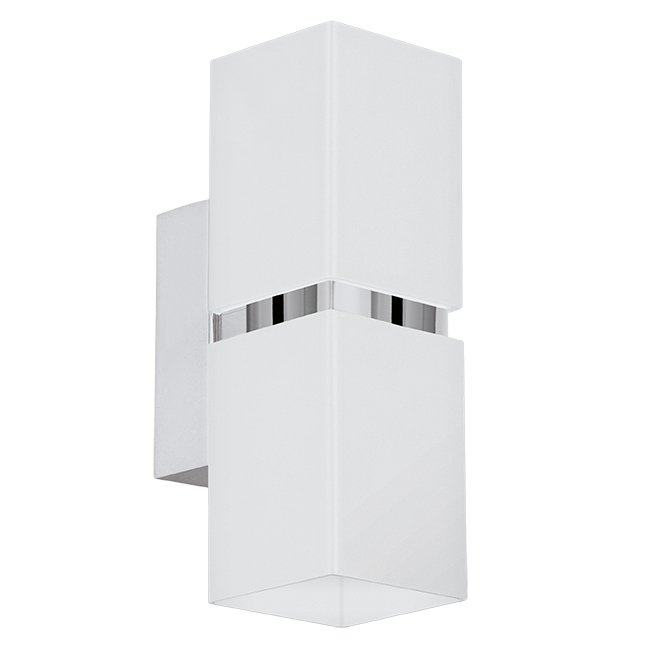 Бра Lestor double square chrome white Белый Хром Бра Lestor double square chrome white Белый Хром в Твери | Loft Concept