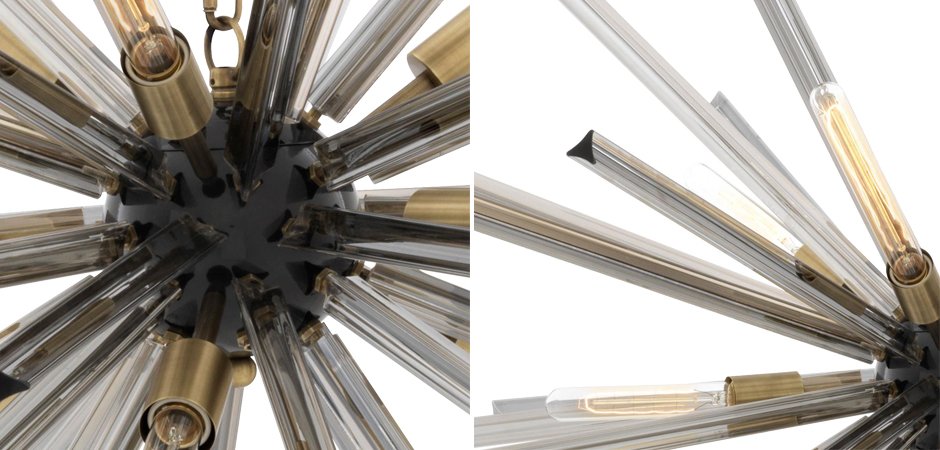 Люстра Chandelier Equalizer L Smoke - фото №1