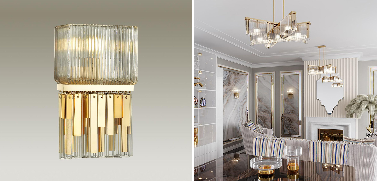 Бра Madelen Gold Wall Lamp - фото