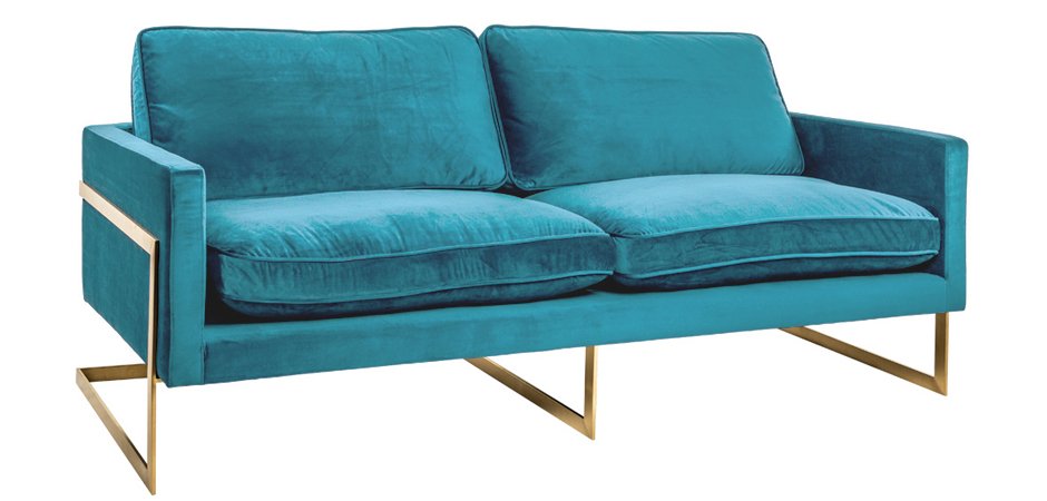 Диван бархатный Accent Velvet Sofa - Loft-Concept в Твери