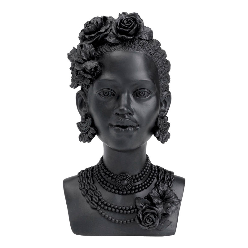 Статуэтка Victoria African Woman Черный Статуэтка Victoria African Woman Черный в Твери | Loft Concept