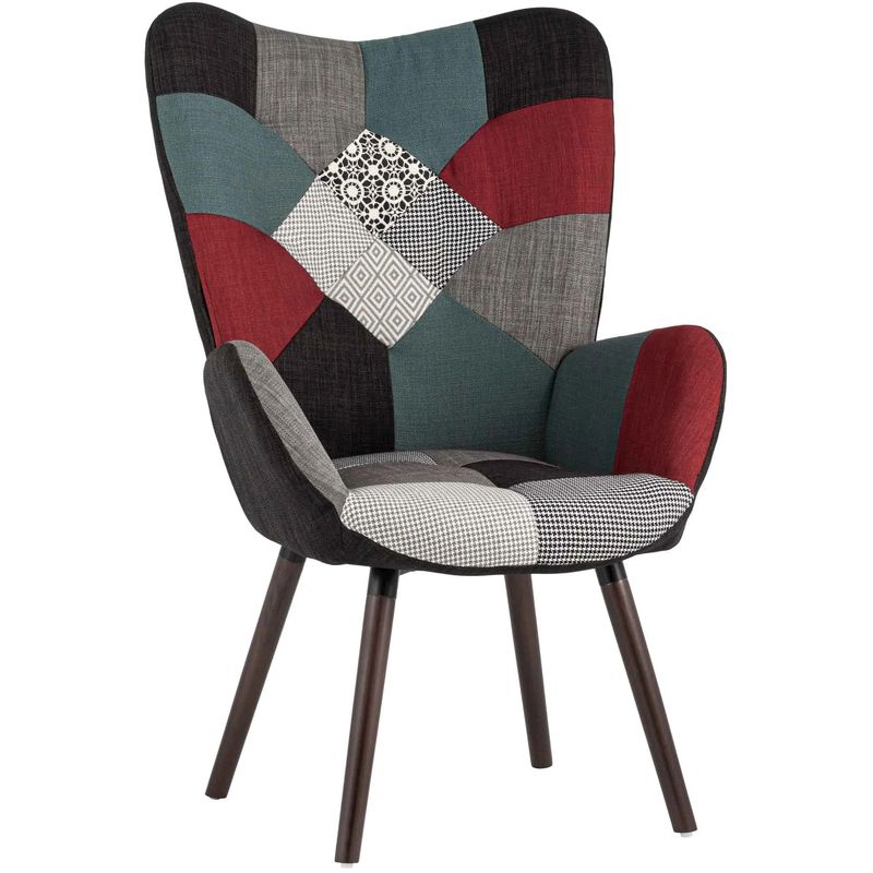 Полукресло Печворк Grandee Chair Мульти Полукресло Печворк Grandee Chair Мульти в Твери | Loft Concept