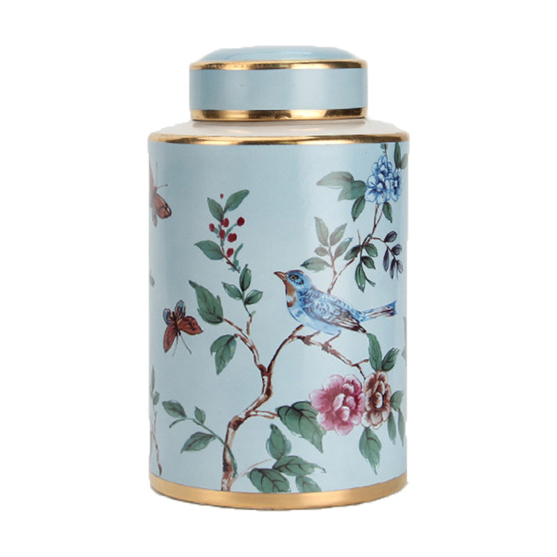 Ваза Garden Blue Vase small Мульти Ваза Garden Blue Vase small Мульти в Твери | Loft Concept
