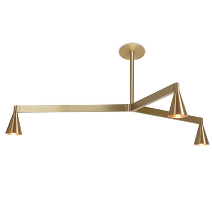 Люстра Austere Ceiling Light Латунь Люстра Austere Ceiling Light Латунь в Твери | Loft Concept