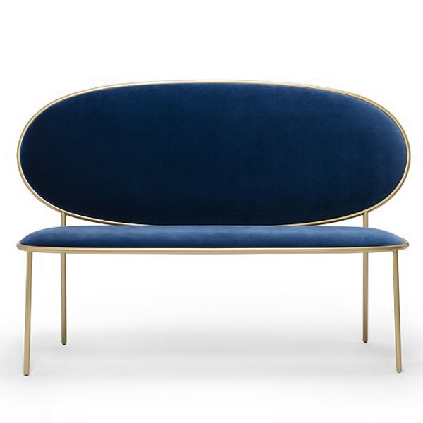 Диван STAY BENCH BY NIKA ZUPANC Золотой в Твери | Loft Concept 