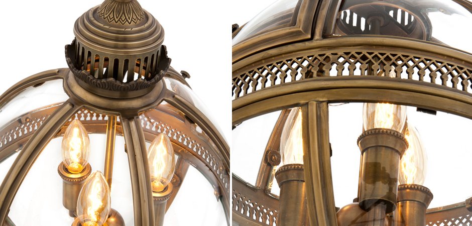 Люстра Lantern Residential Brass S Люстра Lantern Residential Brass S - Loft-Concept в Твери