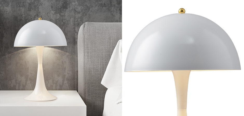 Настольная лампа Walter Table Lamp white Настольная лампа Walter Table Lamp white - Loft-Concept в Твери