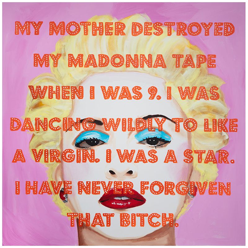 Картина Madonna Tape Мульти Картина Madonna Tape Мульти в Твери | Loft Concept