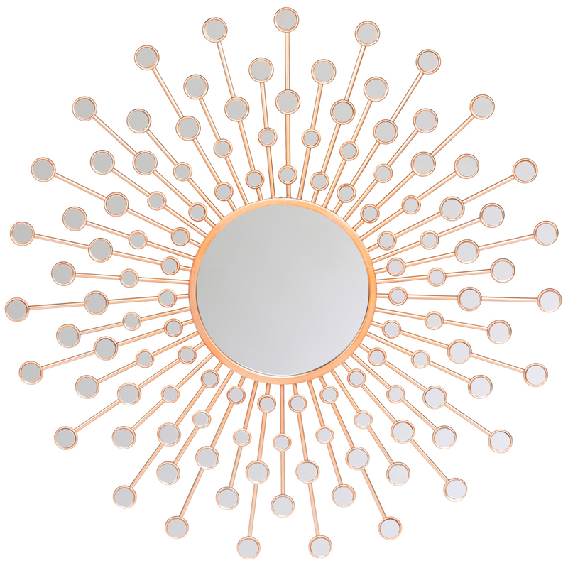 Зеркало Sun Drops Rose Gold Mirror Зеркало Sun Drops Rose Gold Mirror в Твери | Loft Concept