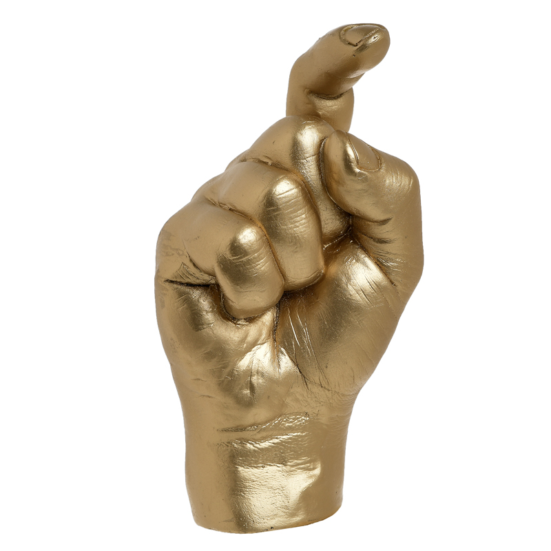 Статуэтка Golden Hand Золотой Статуэтка Golden Hand Золотой в Твери | Loft Concept