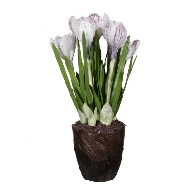 Декоративный искусственный цветок Purple Crocuses Декоративный искусственный цветок Purple Crocuses в Твери | Loft Concept