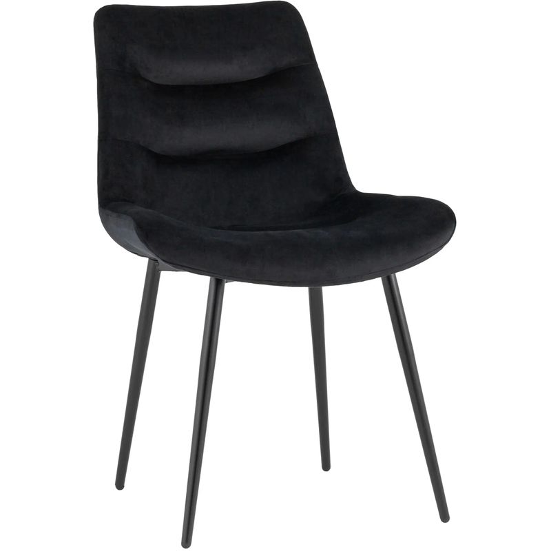 Стул Austin Chair Черный Велюр Черный Стул Austin Chair Черный Велюр Черный в Твери | Loft Concept