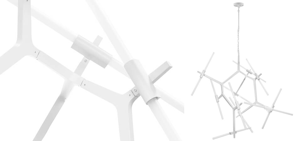 Люстра Агнес Chandelier White 20 Люстра Агнес Chandelier White 20 - Loft-Concept в Твери