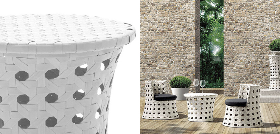 Кофейный стол White Braid Coffee Table Кофейный стол White Braid Coffee Table - Loft-Concept в Твери