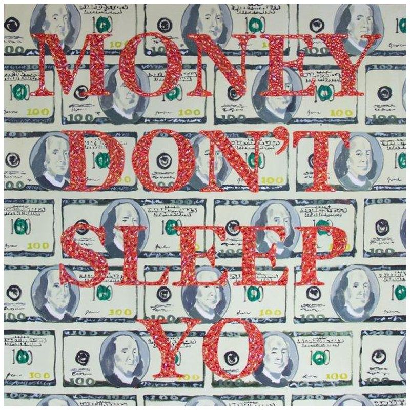 Картина “Money Don’t Sleep Yo” Мульти Картина “Money Don’t Sleep Yo” Мульти в Твери | Loft Concept