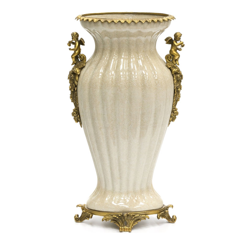 Ваза Bronze Angel Vase Бронза Бежевый Ваза Bronze Angel Vase Бронза Бежевый в Твери | Loft Concept