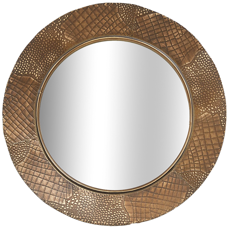 Круглое зеркало Rafferty Round Brass Mirror Латунь Зеркало Круглое зеркало Rafferty Round Brass Mirror Латунь Зеркало в Твери | Loft Concept