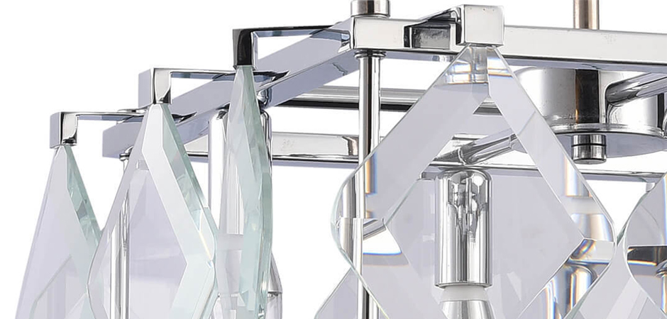 Люстра Glass Rhombus Lighting square Люстра Glass Rhombus Lighting square - Loft-Concept в Твери
