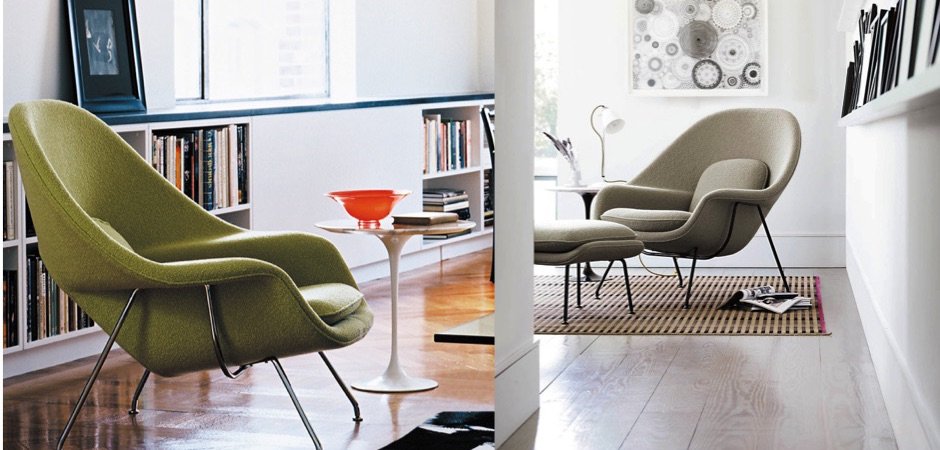 Кресло Womb Chair and Ottoman Кресло Womb Chair and Ottoman - Loft-Concept в Твери