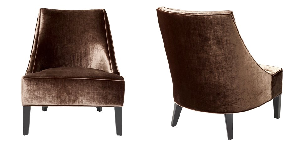 Кресло Eichholtz Chair Dulwich Aegean orange Кресло Eichholtz Chair Dulwich Aegean orange - Loft-Concept в Твери
