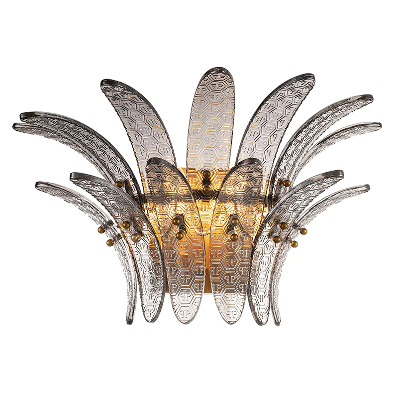 Бра Philipp Plein Wall Lamp Bel Air Серый Бра Philipp Plein Wall Lamp Bel Air Серый в Твери | Loft Concept