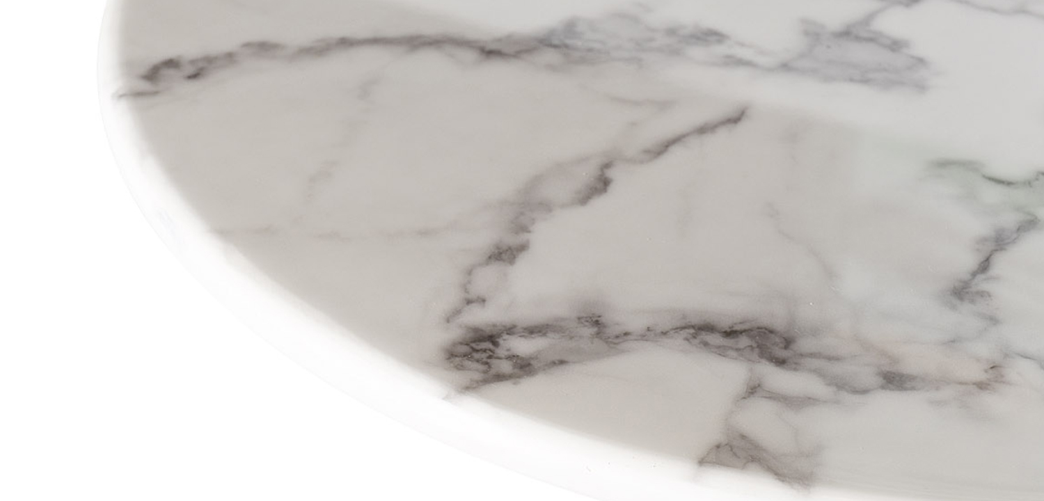 Обеденный стол с крутящимся центром - фото №1