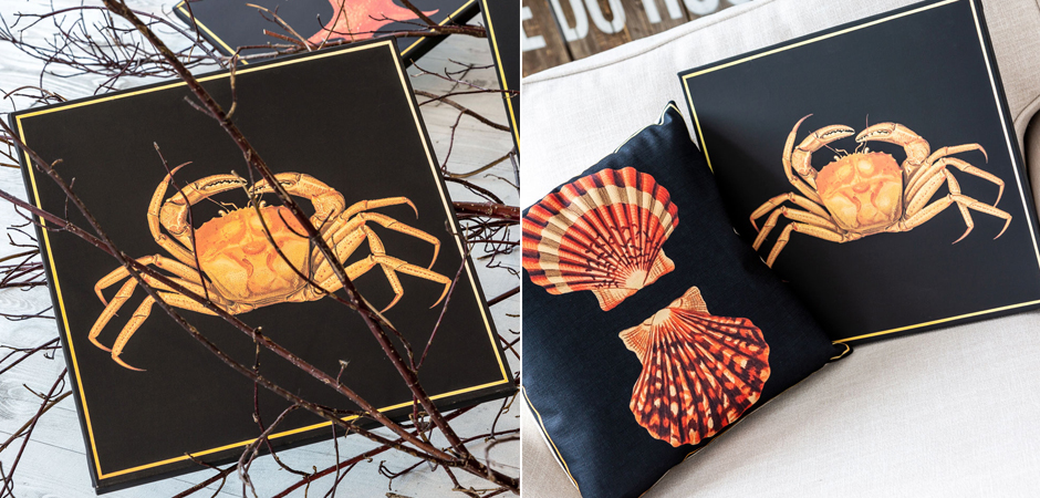 Постер Running Crab Poster Постер Running Crab Poster - Loft-Concept в Твери