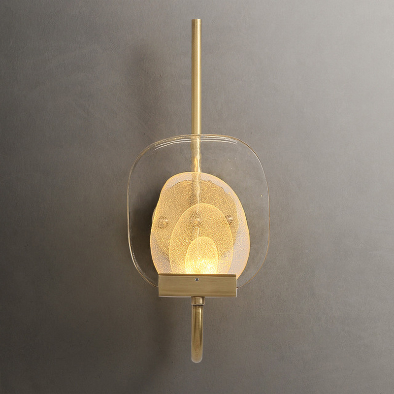 Бра Gold Radiance sconce Латунь Прозрачный Бра Gold Radiance sconce Латунь Прозрачный в Твери | Loft Concept