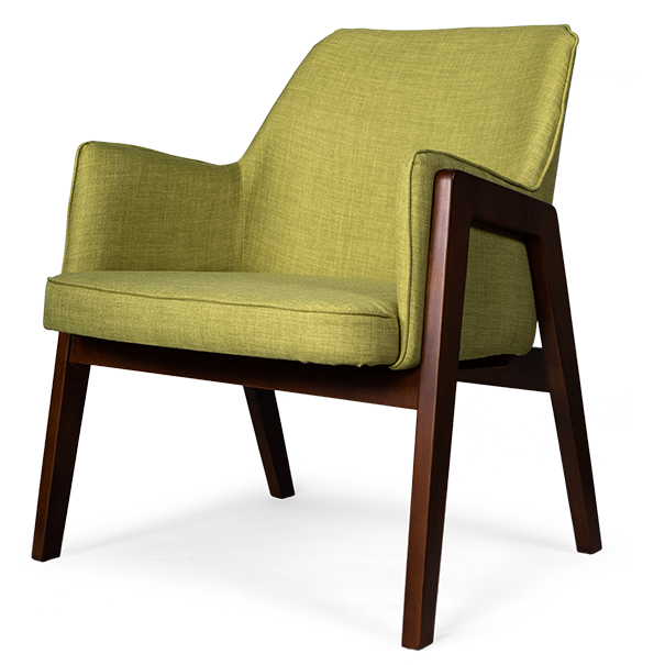 Кресло Gregory light green Салатовый Коричневый Кресло Gregory light green Салатовый Коричневый в Твери | Loft Concept