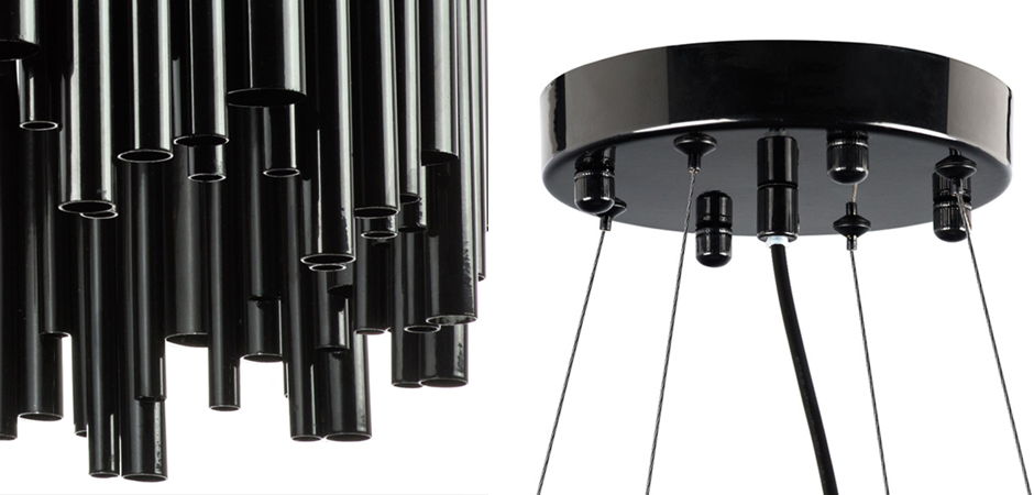 Люстра Delightfull Brubeck Chandelier Black Oval Люстра Delightfull Brubeck Chandelier Black Oval - Loft-Concept в Твери