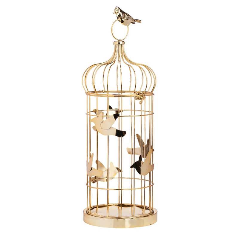 Подсвечник Bird Cage Золотой Подсвечник Bird Cage Золотой в Твери | Loft Concept