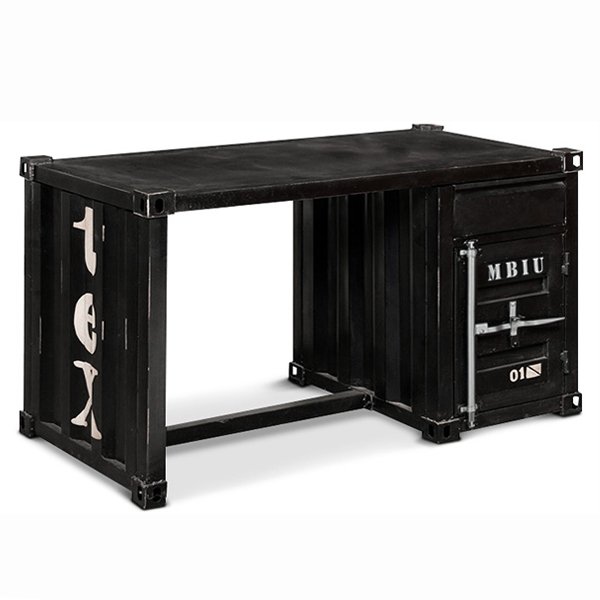 Письменный стол Metal Sea Container Desk Черный Коричневый винтаж Красный (Red) Желтый Темно-синий Малахит (зеленый) Письменный стол Metal Sea Container Desk Черный Коричневый винтаж Красный (Red) Желтый Темно-синий Малахит (зеленый) в Твери | Loft Concept