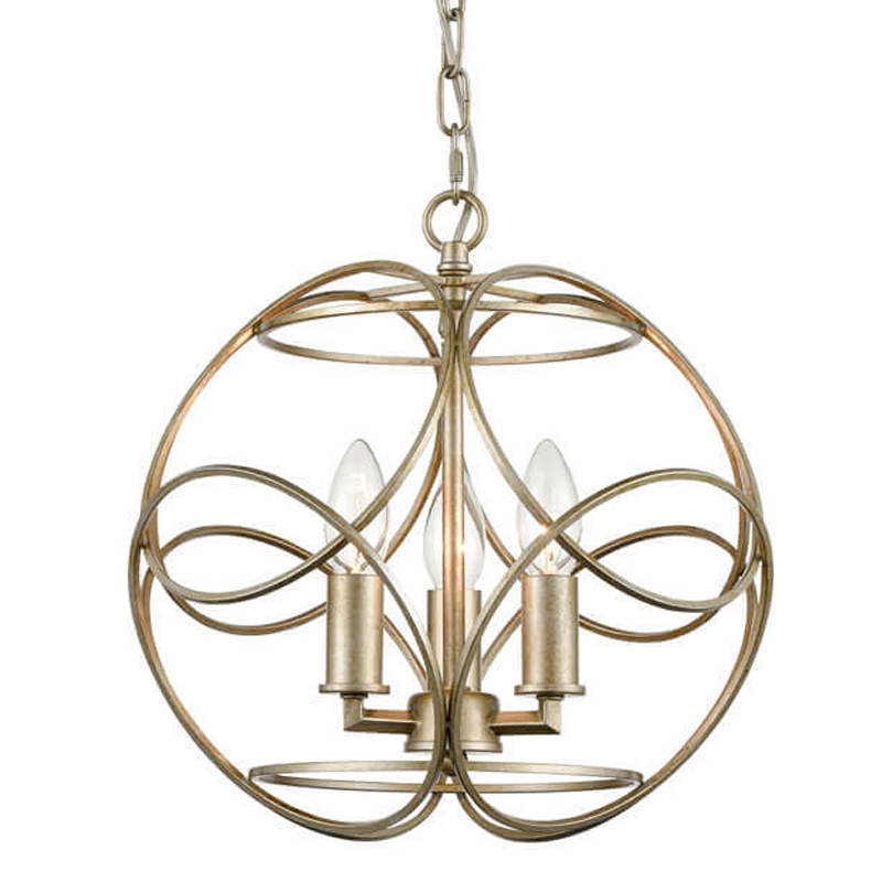 Люстра Wrought Pendant lamp Шампань Винтаж Люстра Wrought Pendant lamp Шампань Винтаж в Твери | Loft Concept