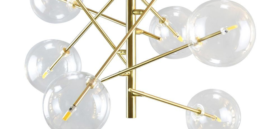 Люстра Gallotti & Radice Bolle Рanging Lamp 8 плафонов Люстра Gallotti & Radice Bolle Рanging Lamp 8 плафонов - Loft-Concept в Твери