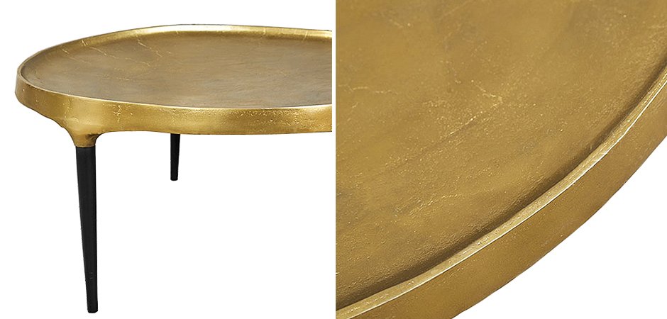 Кофейный стол Brass Stains Table Кофейный стол Brass Stains Table - Loft-Concept в Твери