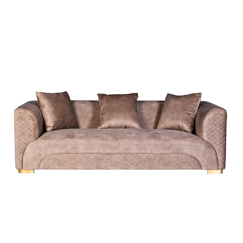Диван Ingrid three-seater sofa Бежевый Диван Ingrid three-seater sofa Бежевый в Твери | Loft Concept