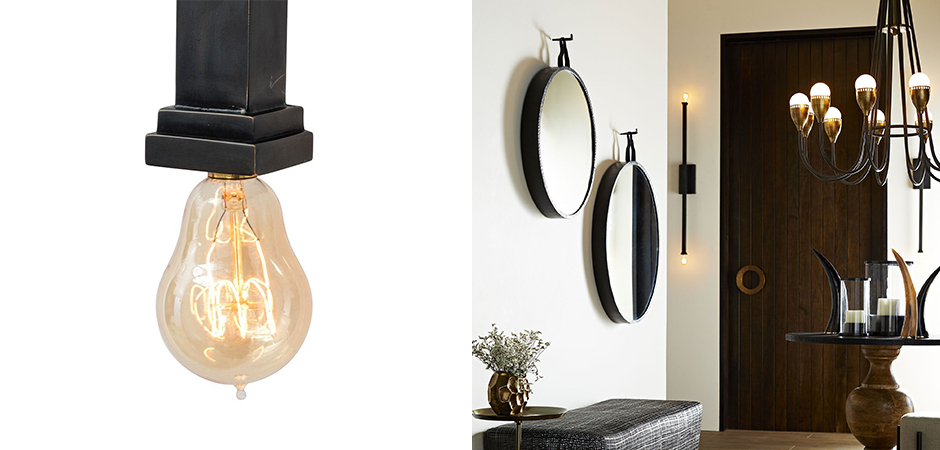 Бра Arteriors HUTU WALL LIGHT Black Бра Arteriors HUTU WALL LIGHT Black - Loft-Concept в Твери