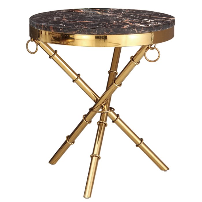 Приставной стол Side Table Omni Золотой в Твери | Loft Concept 