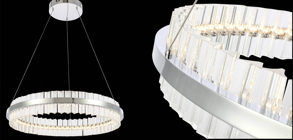 Люстра Ring Horizontal Chrome Люстра Ring Horizontal Chrome - Loft-Concept в Твери