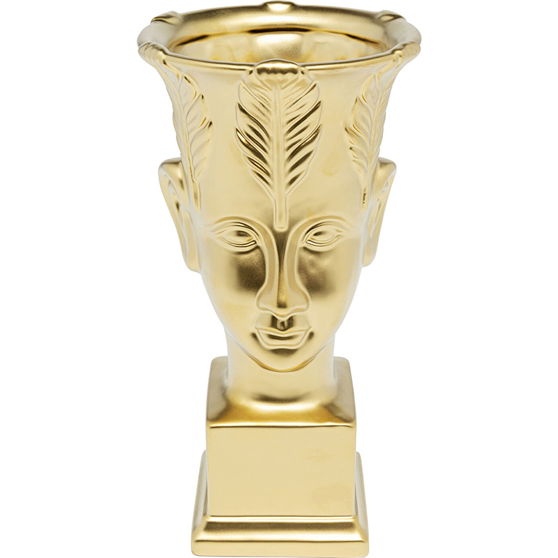 Ваза Golden Face Vase 31 Золотой Ваза Golden Face Vase 31 Золотой в Твери | Loft Concept