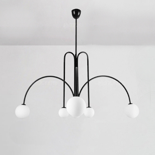 Люстра Fontana Amorosa Gran Finale Black Черный Белый Люстра Fontana Amorosa Gran Finale Black Черный Белый в Твери | Loft Concept